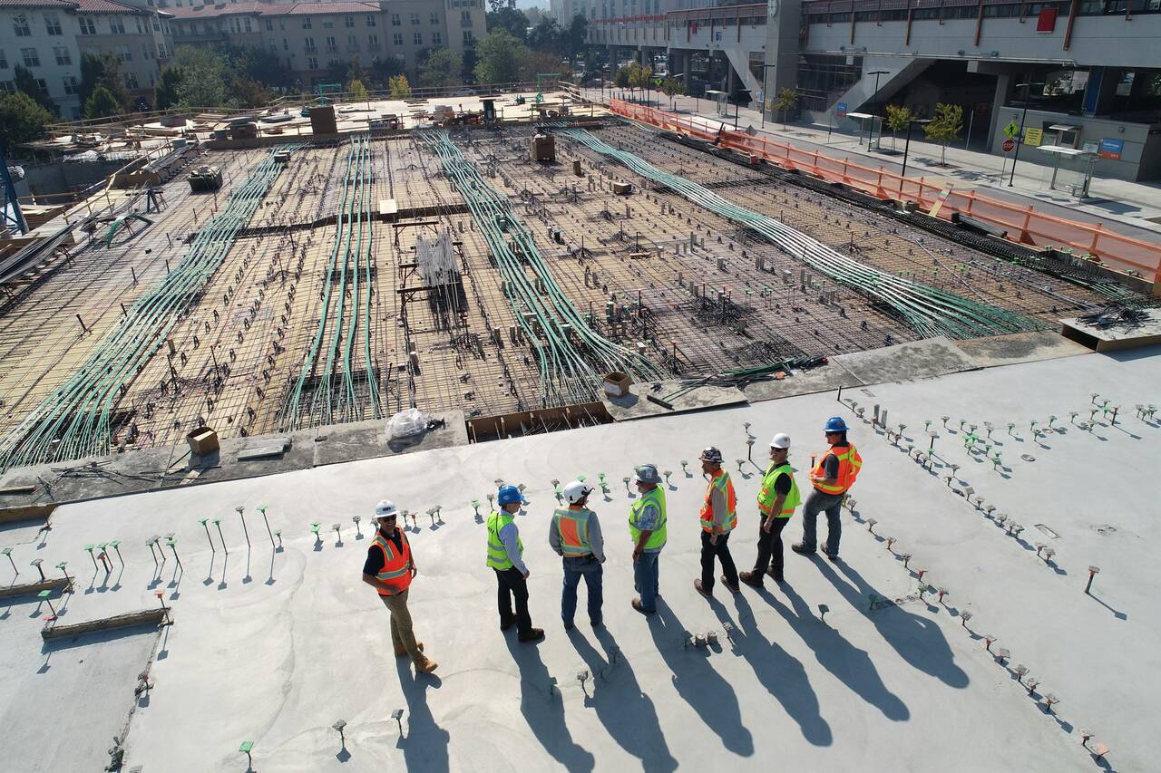 Construction drawings and site plans reviewed on site